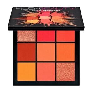 HUDA BEAUTY Coral Obsessions Eyeshadow Palette - Authentic NIB